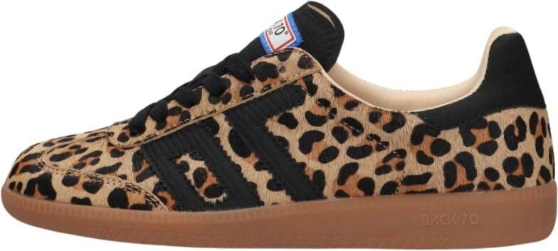 BACK70 Lage Sneakers Dames Cloud Maat: 41 Materiaal: Ponyhair Kleur: Bruin