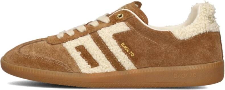 BACK70 Lage Sneakers Dames Cloud Maat: 40 Materiaal: Suède Kleur: Cognac