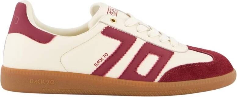 Back 70 Cloud Off-White Bordeauxrood