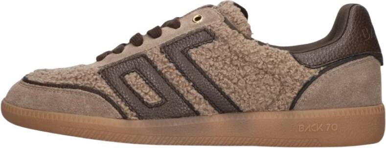 BACK70 Lage Sneakers Dames Cloud Maat: 41 Materiaal: Teddy Kleur: Taupe - Foto 3