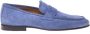 Baldinini Air force blue suede loafer - Thumbnail 1