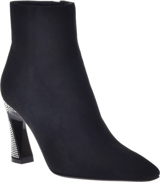 Baldinini Ankle boot in black suede Black Dames
