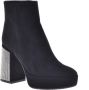 Baldinini Ankle boot in black suede Zwart Dames - Thumbnail 1