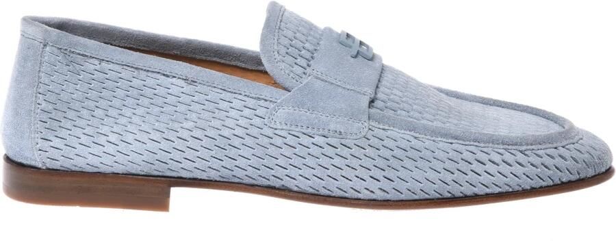 Baldinini Azure Perforated Suede Loafer