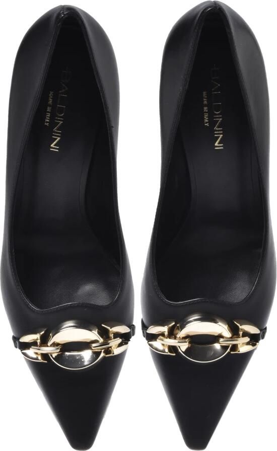 Baldinini Black leather court shoes - Foto 2