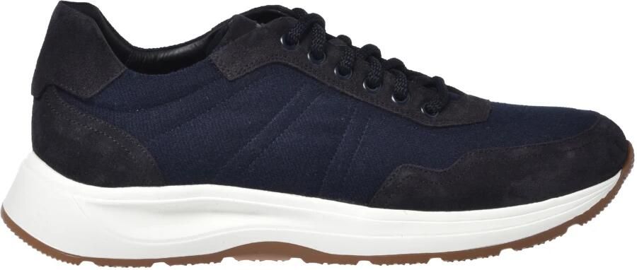 Baldinini Blauwe suède leren en stoffen sneakers - Foto 2