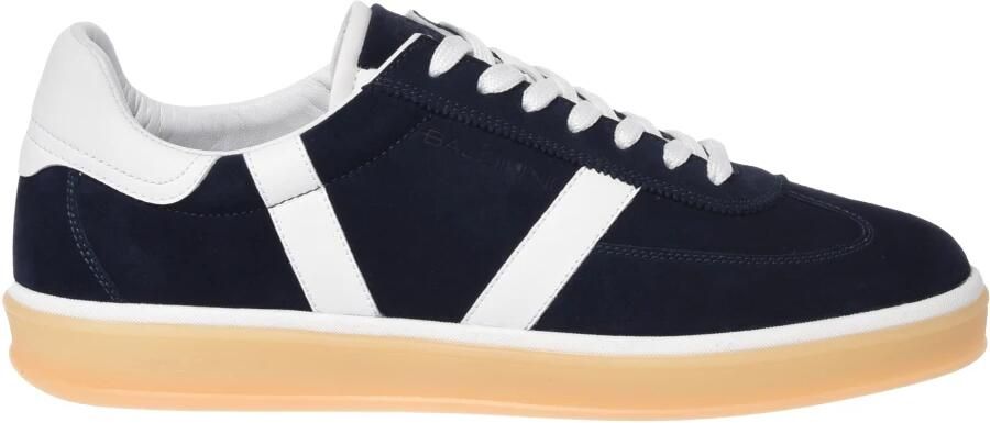 Baldinini Blauwe Suède Sneaker