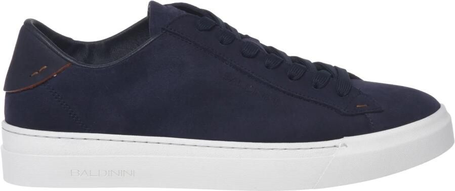Baldinini Blue Suede Sneaker