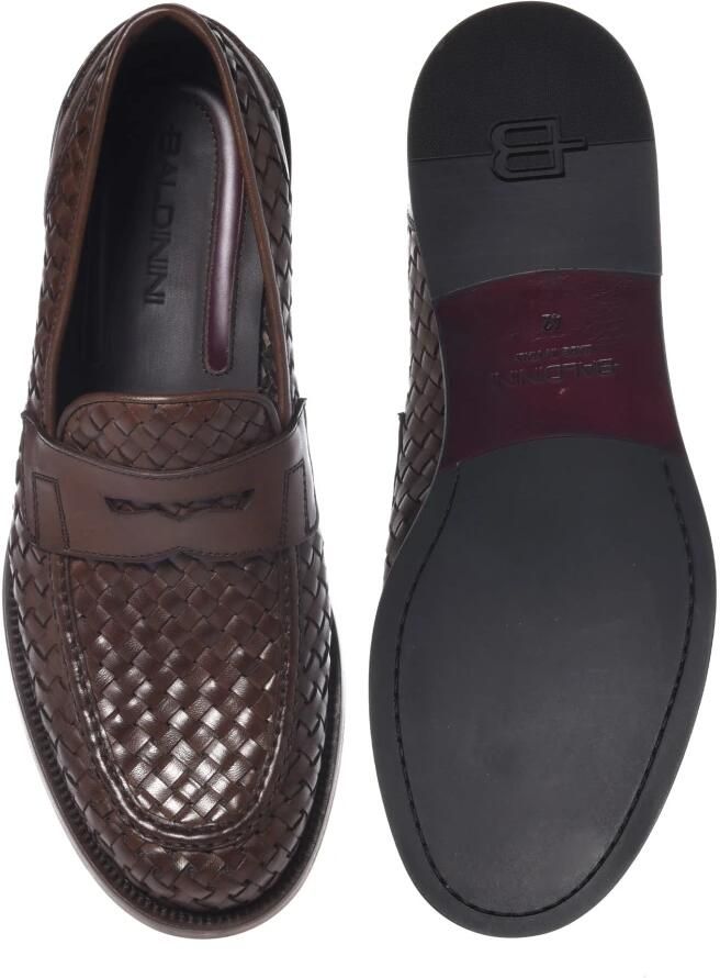 Baldinini Braided Leather Loafer - Foto 2
