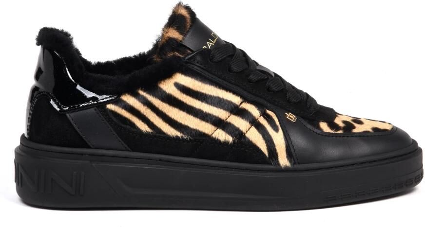 BALDININI Sneakers laag beige zwart