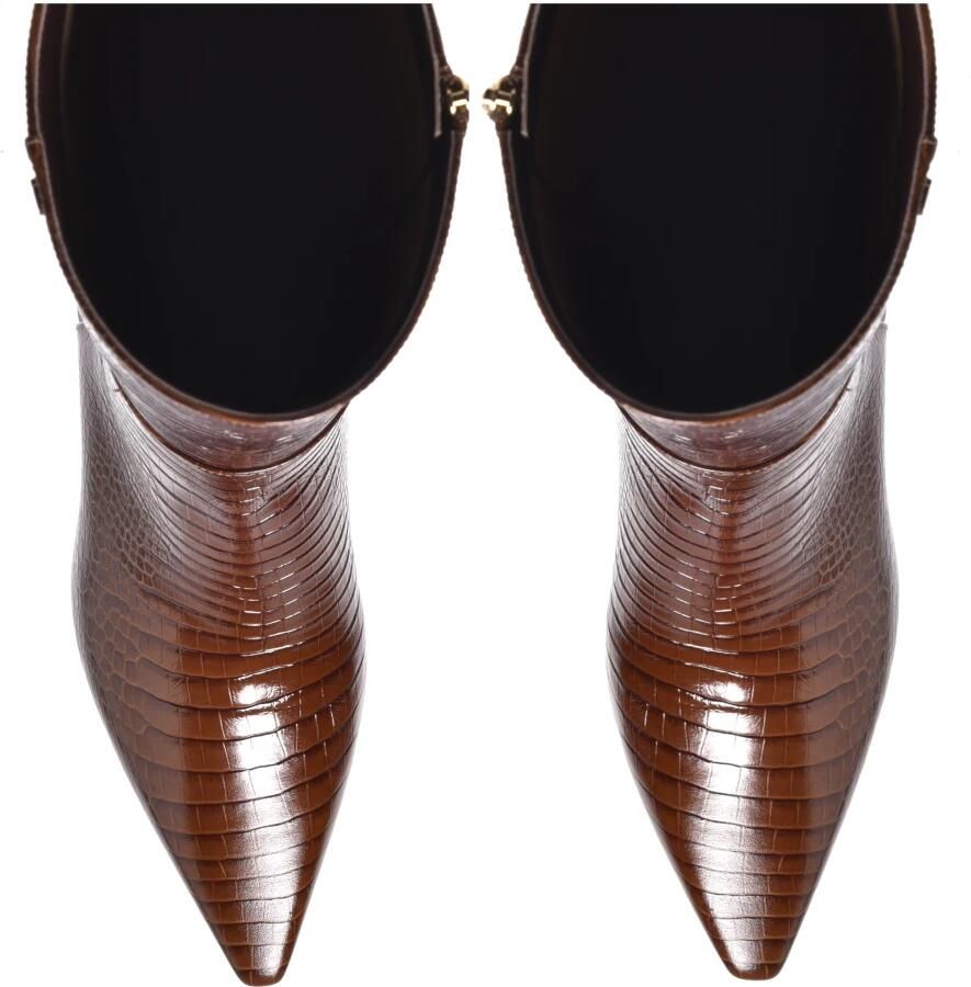 Baldinini Crocodile Print Boots