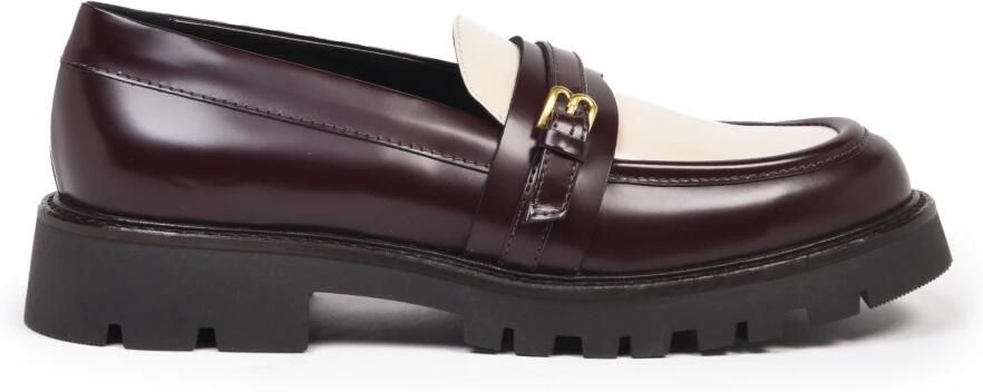 BALDININI Instappers beige bordeaux