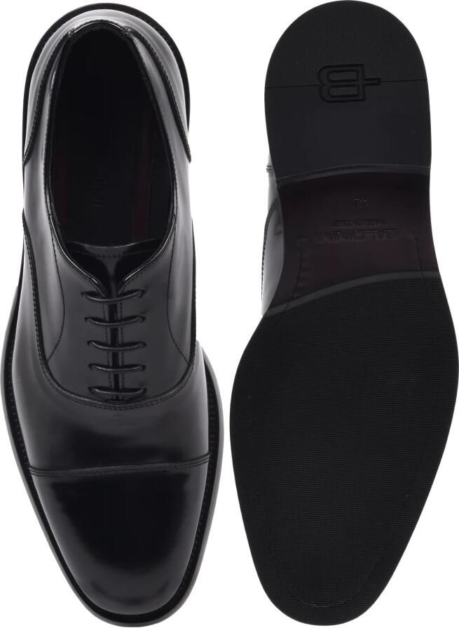 Baldinini Gekreukt Lederen Veterschoen - Foto 2