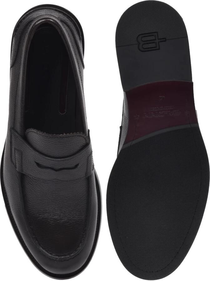 Baldinini Gekreukt Leren Loafer - Foto 2