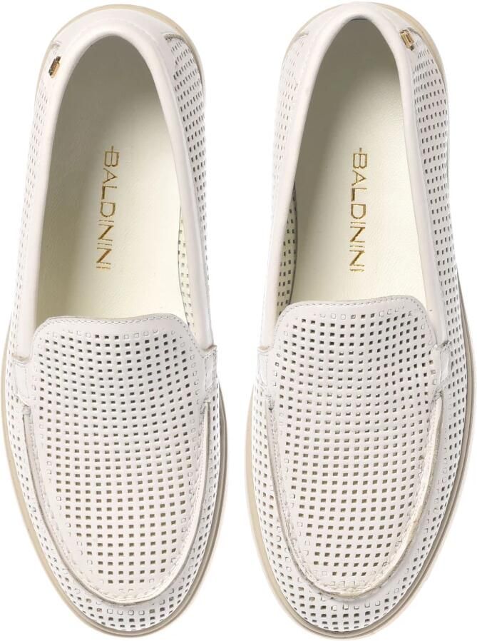 Baldinini Geperforeerde leren loafers - Foto 2