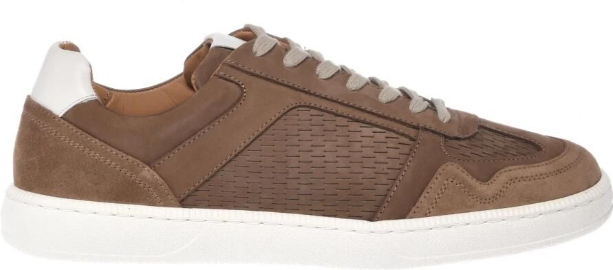 Baldinini Geperforeerde Nubuck Sneaker