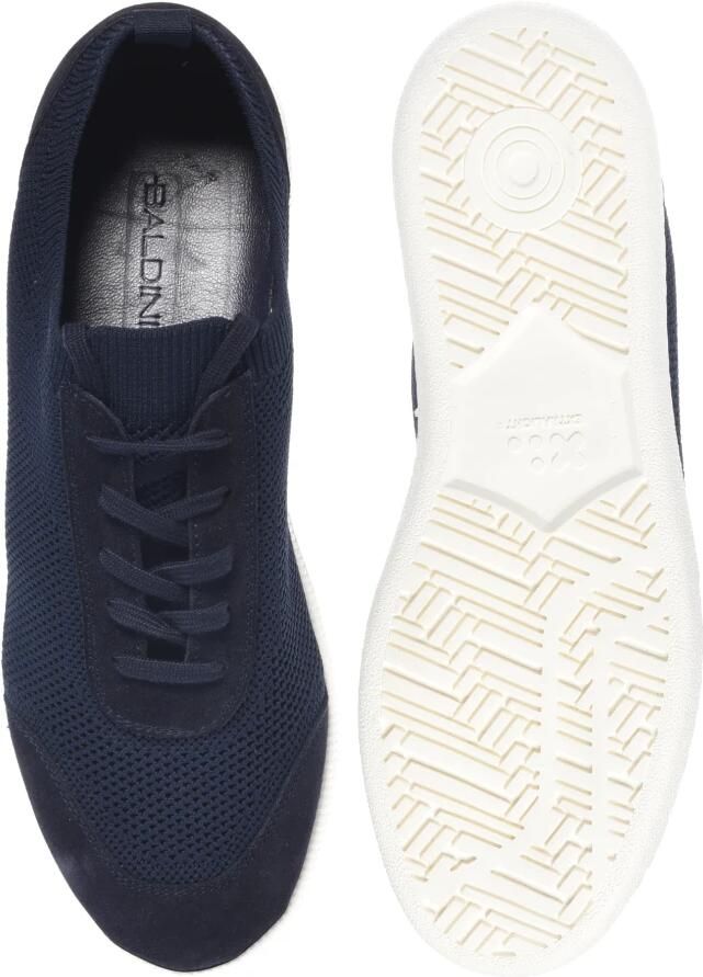 Baldinini Geperforeerde Suède en Stoffen Sneaker - Foto 2