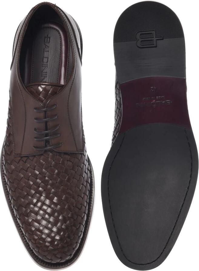 Baldinini Gevlochten Leren Veterschoenen - Foto 2
