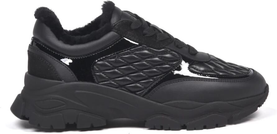 Baldinini Gevulde Leren Sneaker