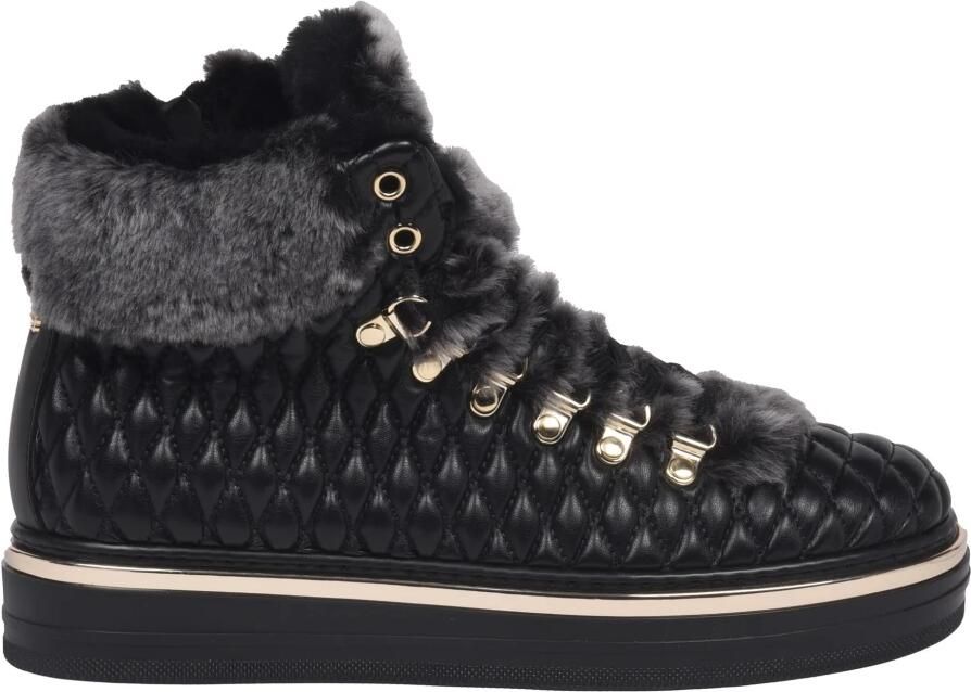 Baldinini Gewatteerde Leren Sneaker