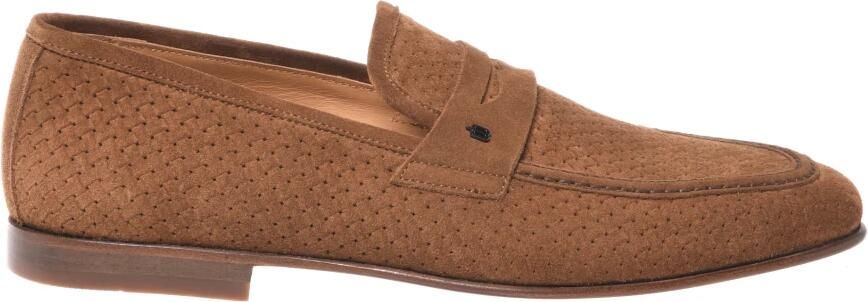 Baldinini Geweven leren loafer