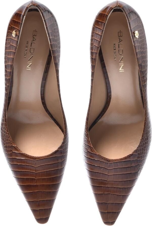 Baldinini Hofschoenen met krokodillenprint