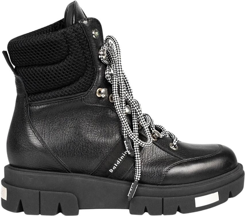 Baldinini Stijlvolle Veterschoenen Zwart Dames
