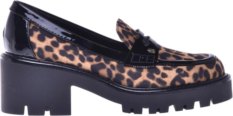 Baldinini Leren en suède loafer - Foto 2