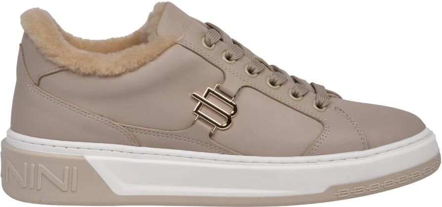 BALDININI Sneakers laag taupe