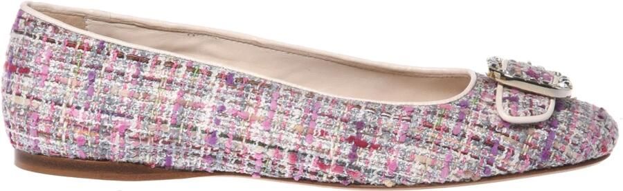 Baldinini Multicolor Tweed Ballerina