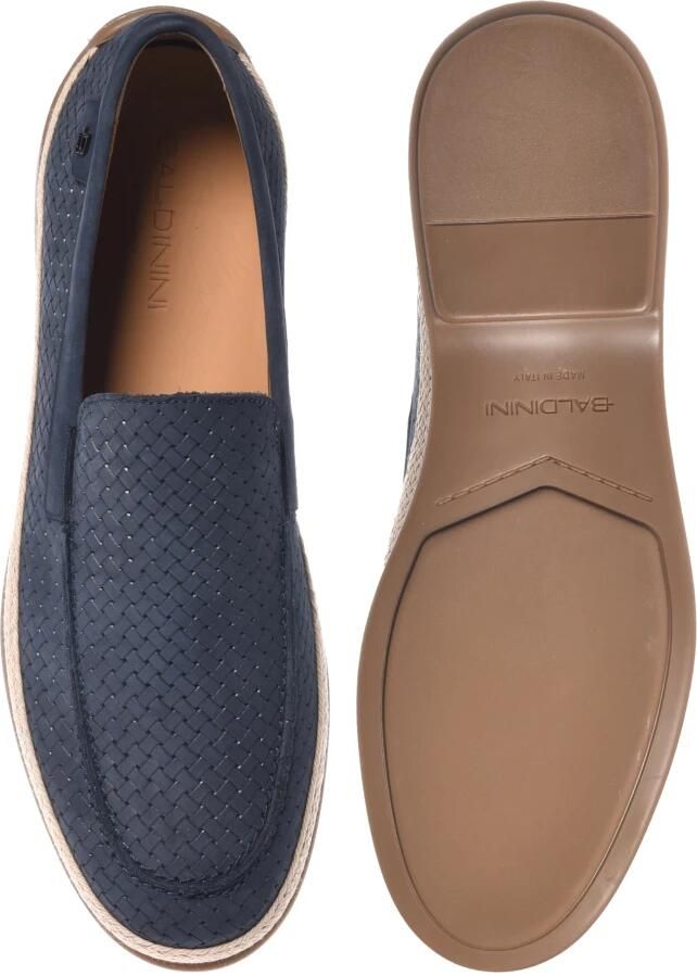 Baldinini Nubuck Geweven Print Loafer - Foto 2