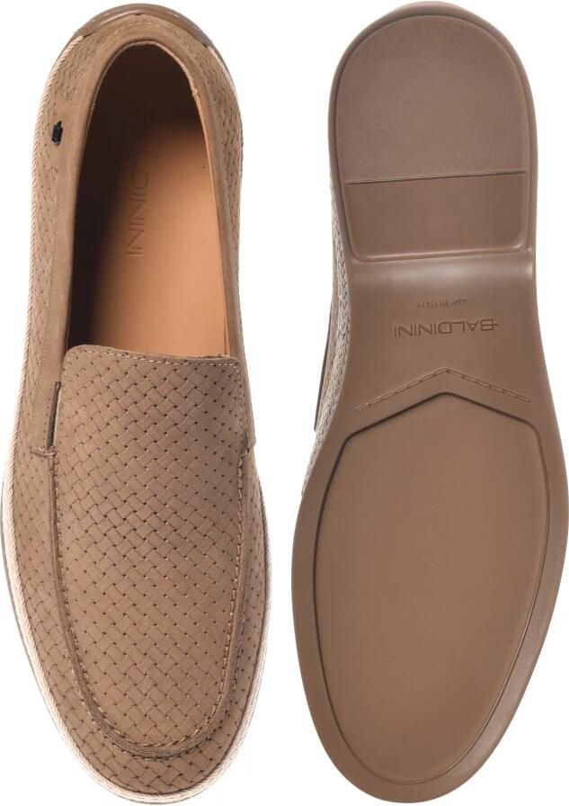 Baldinini Nubuck Geweven Print Loafer - Foto 2