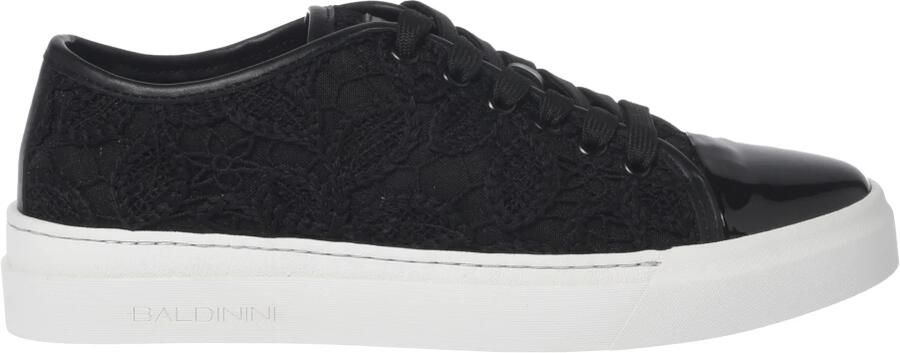 Baldinini Patent and Lace Sneaker
