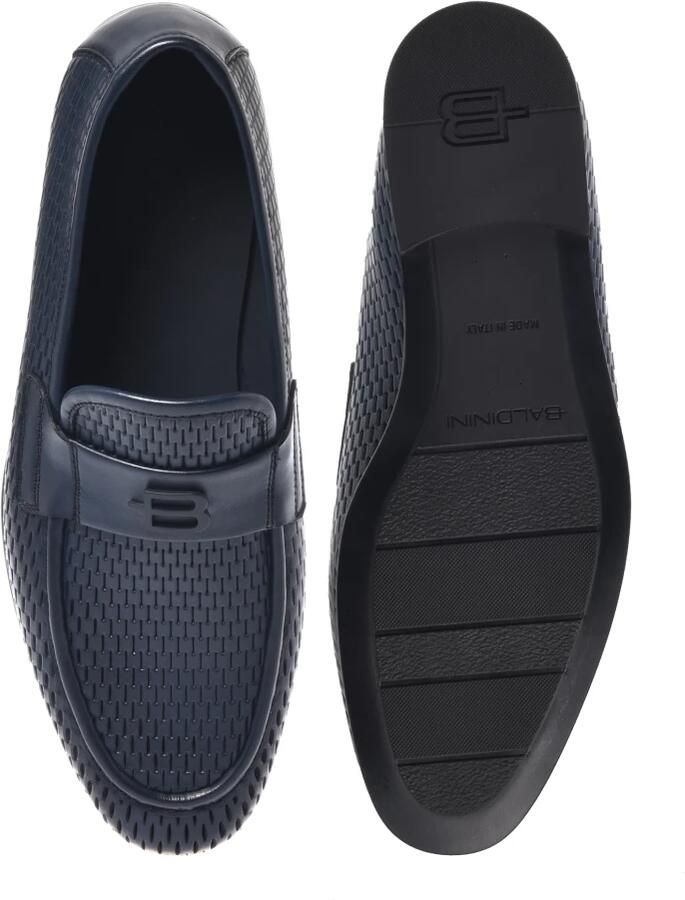 Baldinini Perforated Leather Loafer - Foto 2