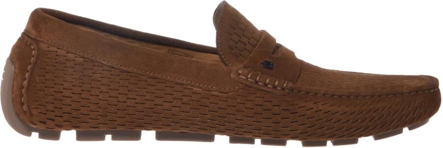 Baldinini Perforated Suede Loafer