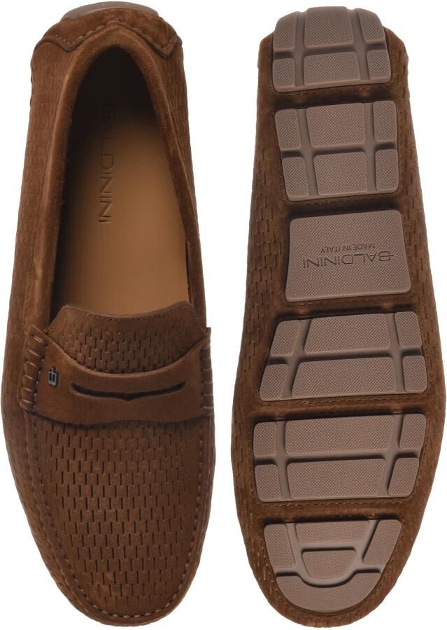 Baldinini Perforated Suede Loafer - Foto 2