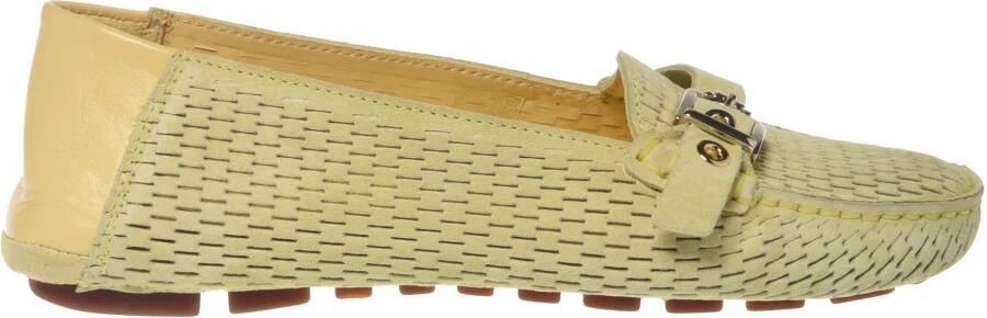 Baldinini Perforated Suede Loafer
