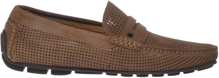 Baldinini Perforated Suede Loafer