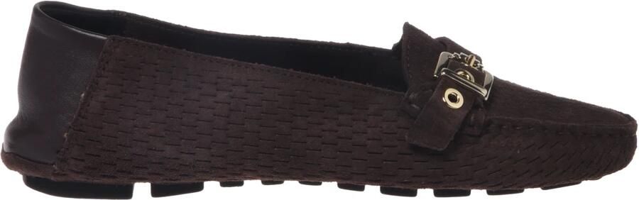 Baldinini Perforated Suede Loafer