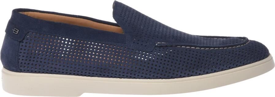 Baldinini Perforated Suede Loafer