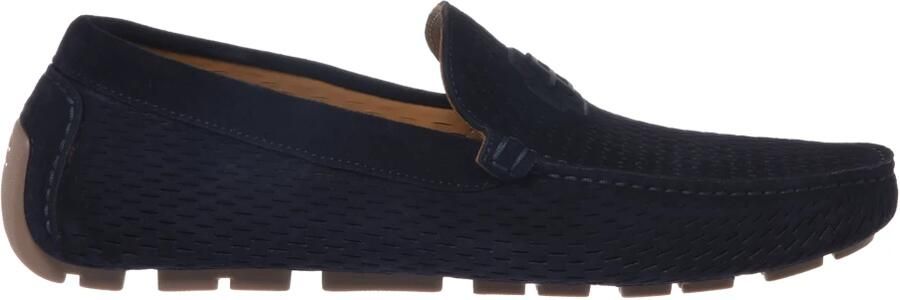 Baldinini Perforated Suede Loafer