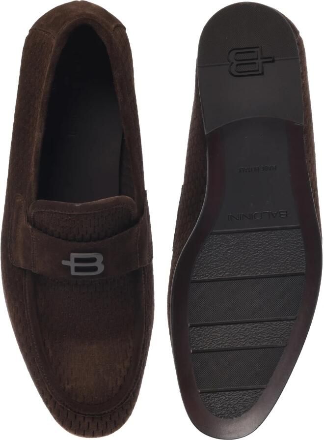Baldinini Perforated Suede Loafer - Foto 2