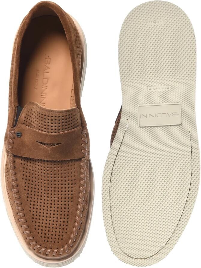 Baldinini Perforated Suede Loafer - Foto 2