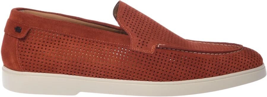 Baldinini Perforated Suede Moccasin