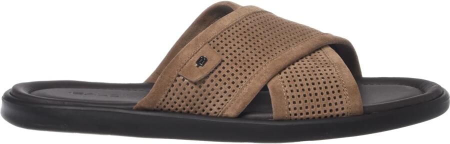 Baldinini Perforated Suede Mule