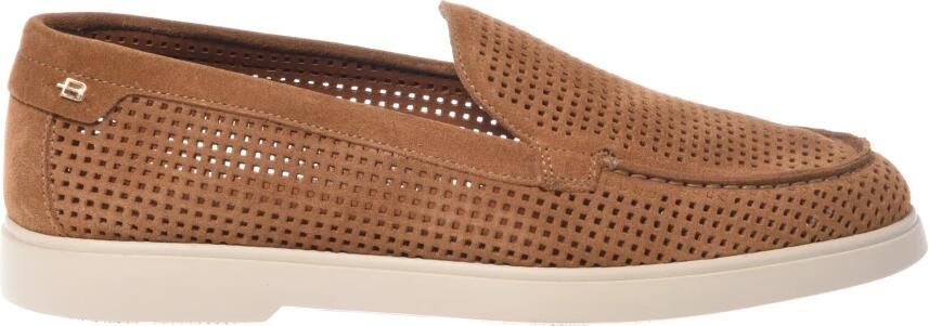 Baldinini Perforated Suede Slip-On