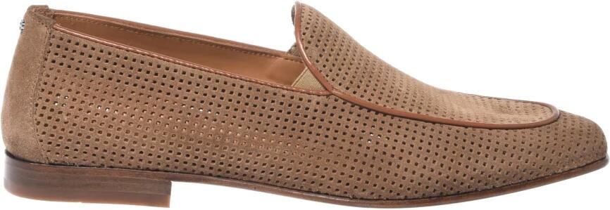 Baldinini Perforated Suede Slip-On