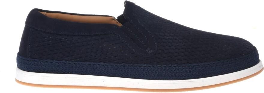 Baldinini Perforated Suede Slip-On