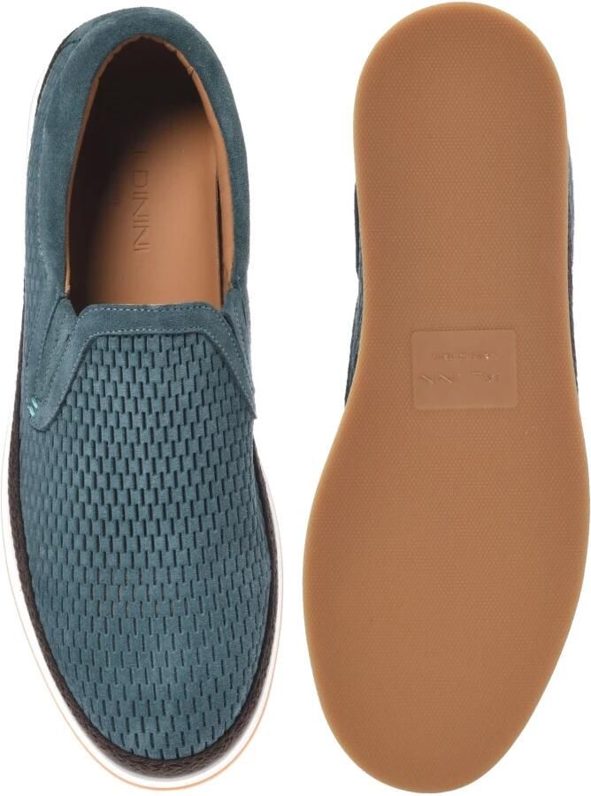 Baldinini Perforated Suede Slip-On Loafer - Foto 2