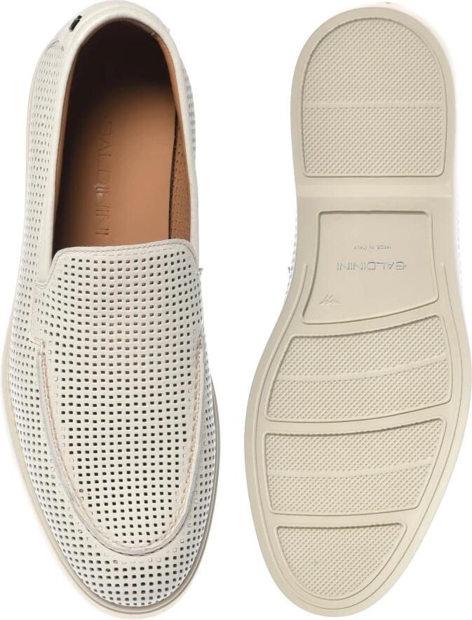 Baldinini Perforated Tumbled Leather Loafer - Foto 2